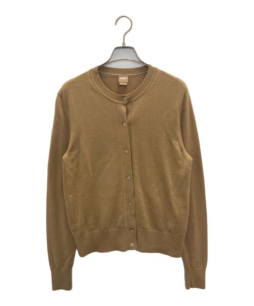 BOSS（ボス）BOSS (ボス) カーディガン ブラウン サイズ:Mの古着・服飾アイテム