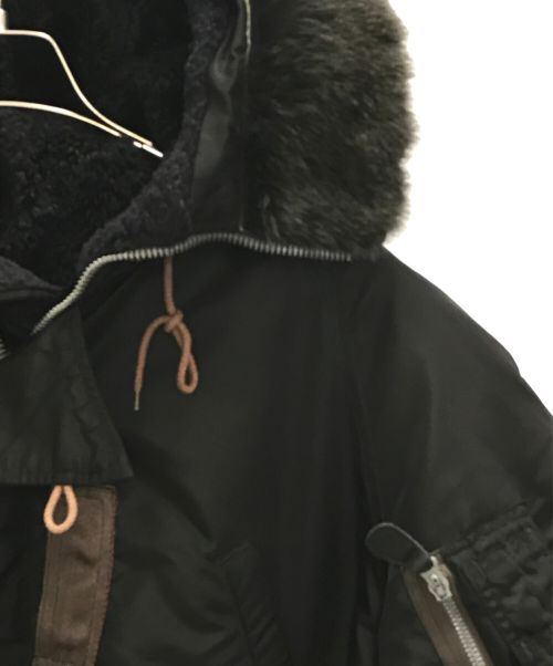 BUZZ RICKSON'S（バズリクソンズ）BUZZ RICKSON'S (バズリクソンズ) N-3B フライトジャケット ブラック サイズ:Mの古着・服飾アイテム