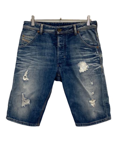 DIESEL（ディーゼル）DIESEL (ディーゼル) デニムハーフパンツ インディゴ サイズ:size30の古着・服飾アイテム