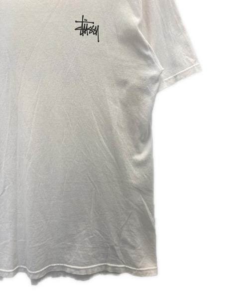 stussy（ステューシー）stussy (ステューシー) Tシャツ ホワイト サイズ:Ⅿの古着・服飾アイテム