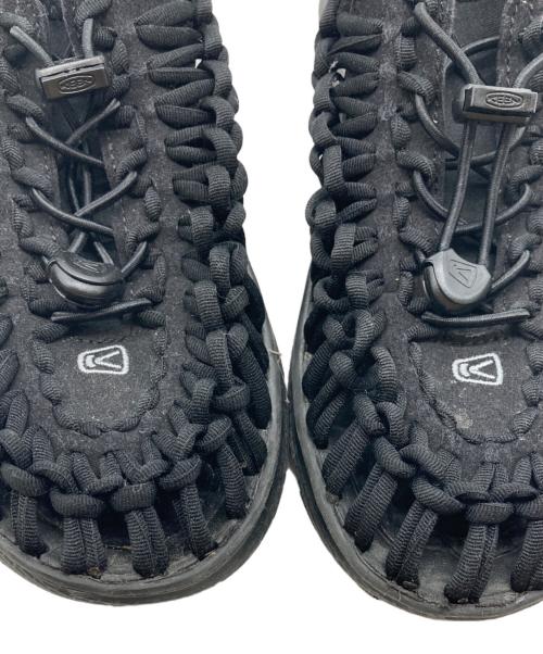 KEEN（キーン）KEEN (キーン) ユニークサンダル ブラック サイズ:25の古着・服飾アイテム