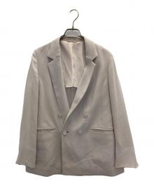 green label relaxing（グリーンレーベルリラクシング）の古着「スフレット ダブル ジャケット」｜ベージュ