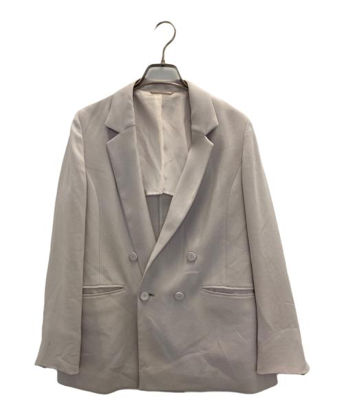 green label relaxing（グリーンレーベルリラクシング）green label relaxing (グリーンレーベルリラクシング) スフレット ダブル ジャケット ベージュ サイズ:36の古着・服飾アイテム