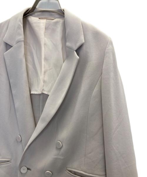 green label relaxing（グリーンレーベルリラクシング）green label relaxing (グリーンレーベルリラクシング) スフレット ダブル ジャケット ベージュ サイズ:36の古着・服飾アイテム