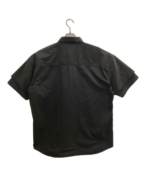 SOFTHYPHEN（ソフトハイフン）SOFTHYPHEN (ソフトハイフン) SOHY SIGNATURE S/S SHIRT ブラック サイズ:03の古着・服飾アイテム