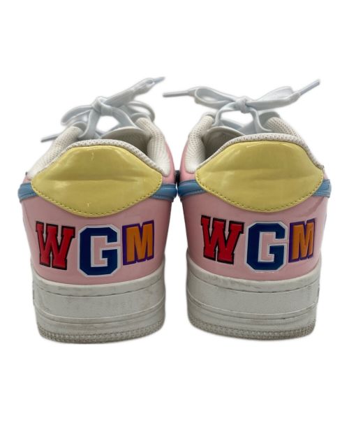 BAPESTA（ベイプスタ）BAPESTA (ベイプスタ) SHARK BAPE STA  LOW ピンク×ブルー サイズ:US9の古着・服飾アイテム