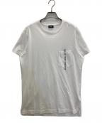 DIESELディーゼル）の古着「半袖カットソー」｜ホワイト