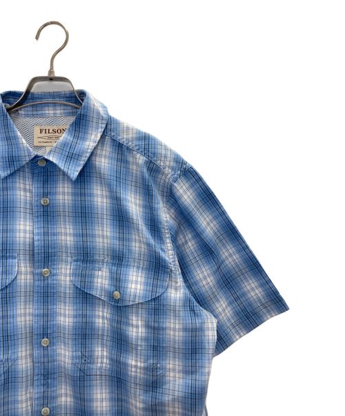 FILSON（フィルソン）FILSON (フィルソン) シャツ ブルー サイズ:Mの古着・服飾アイテム