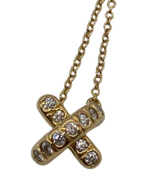 TIFFANY & Co.（ティファニー アンド コー）Tiffany & Co. (ティファニー) クロスステッチネックレスの古着・服飾アイテム