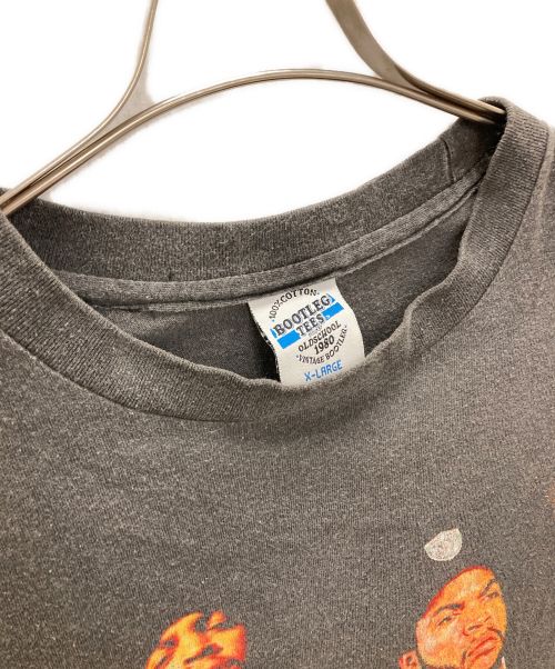 BOOTLEG TEES（ブートレッグティーズ）BOOTLEG TEES (ブートレッグティーズ) 90’SプリントTシャツ グレー サイズ:XLの古着・服飾アイテム