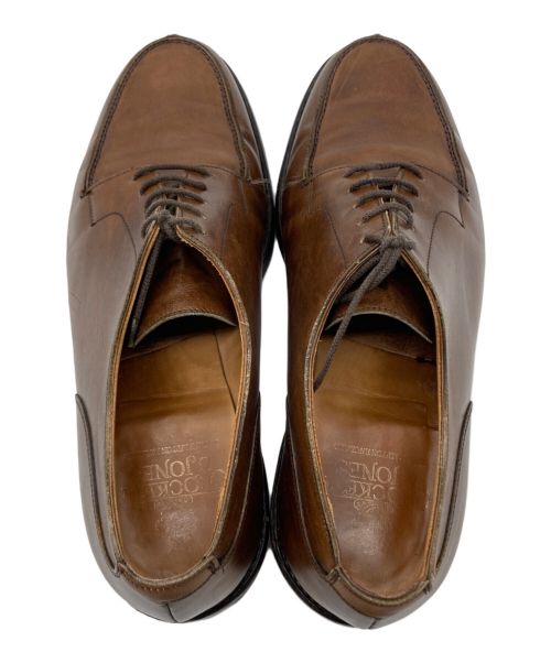 Crockett & Jones（クロケット＆ジョーンズ）Crockett & Jones (クロケット＆ジョーンズ) Uチップシューズ ブラウン サイズ:6　1/2Eの古着・服飾アイテム