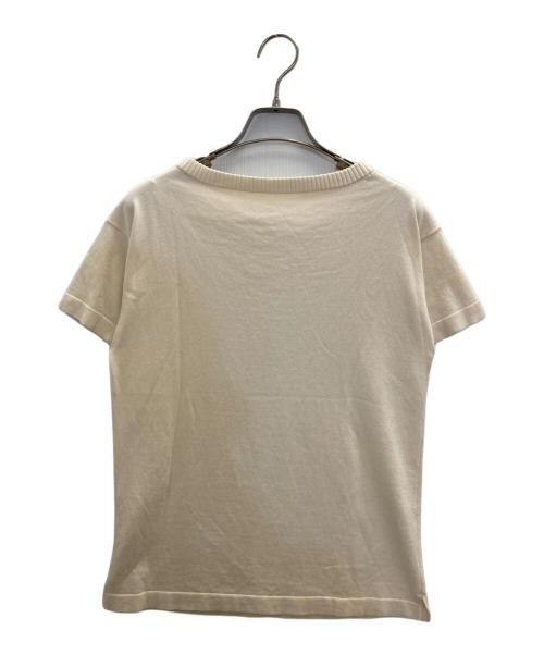 ANDERSEN-ANDERSEN（アンデルセン アンデルセン）ANDERSEN-ANDERSEN (アンデルセン アンデルセン) 半袖ニット アイボリー サイズ:XXSの古着・服飾アイテム