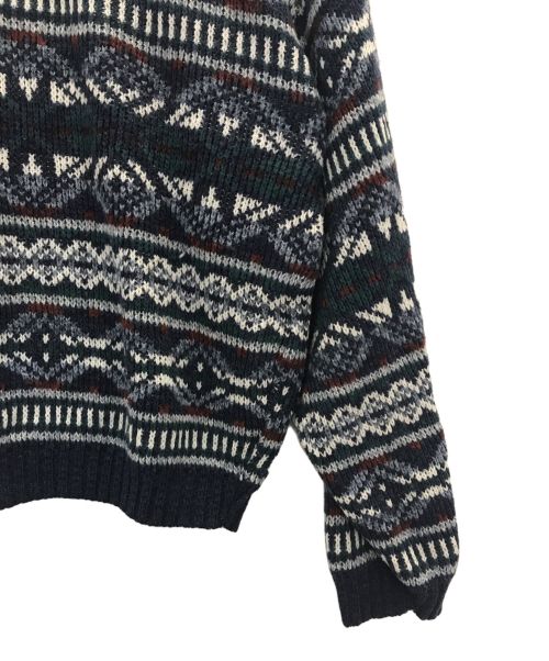 HONORS（アーナーズ）HONORS (アーナーズ) ニット ネイビー サイズ:XLの古着・服飾アイテム