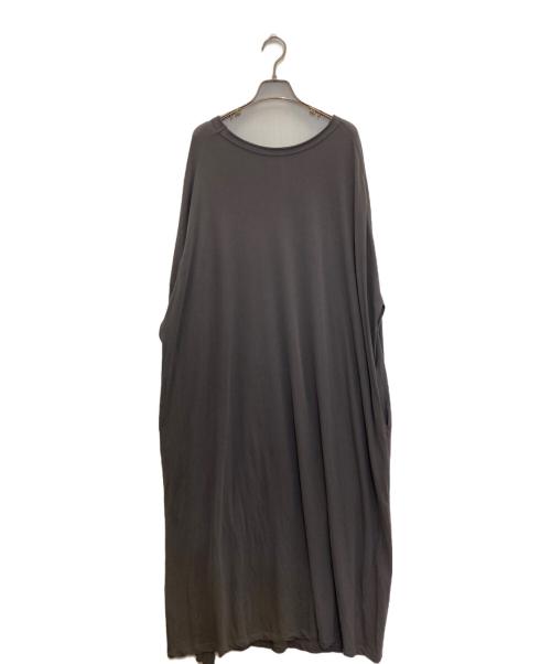 upper hights（アッパーハイツ）upper hights (アッパーハイツ) カットソースリットワンピース グレー サイズ:１の古着・服飾アイテム