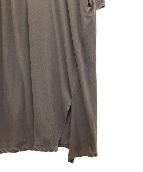 upper hights（アッパーハイツ）upper hights (アッパーハイツ) カットソースリットワンピース グレー サイズ:１の古着・服飾アイテム