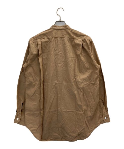 Engineered Garments（エンジニアドガーメンツ）Engineered Garments (エンジニアド ガーメンツ) フロントバンドシャツ ブラウン サイズ:XSの古着・服飾アイテム