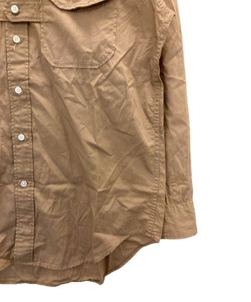 Engineered Garments（エンジニアドガーメンツ）Engineered Garments (エンジニアド ガーメンツ) フロントバンドシャツ ブラウン サイズ:XSの古着・服飾アイテム