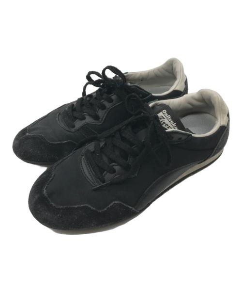 Onitsuka Tiger（オニツカタイガー）Onitsuka Tiger (オニツカタイガー) ローカットスニーカー ブラック サイズ:24.5㎝の古着・服飾アイテム