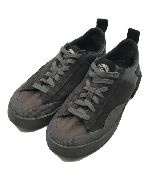 DIESEL（ディーゼル）DIESEL (ディーゼル) ローカットスニーカー ブラック サイズ:25.5の古着・服飾アイテム