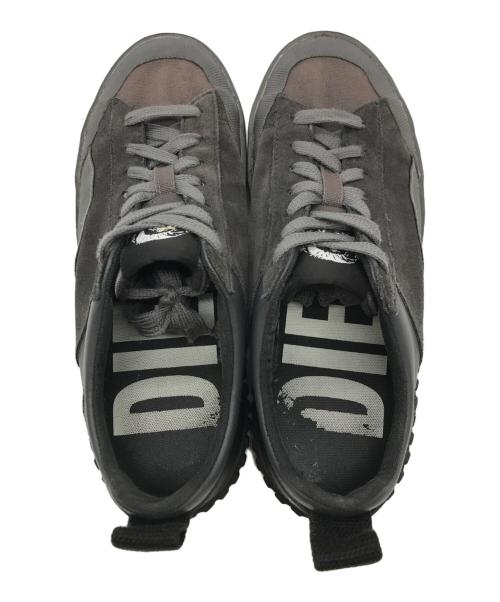 DIESEL（ディーゼル）DIESEL (ディーゼル) ローカットスニーカー ブラック サイズ:25.5の古着・服飾アイテム