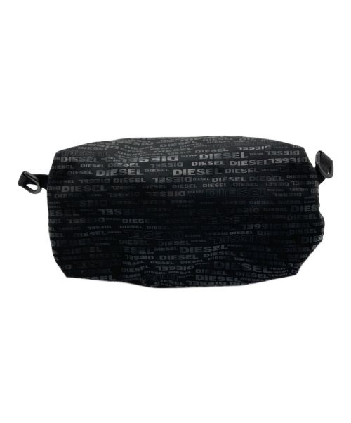 DIESEL（ディーゼル）DIESEL (ディーゼル) ロゴメッセンジャーバッグ ブラックの古着・服飾アイテム