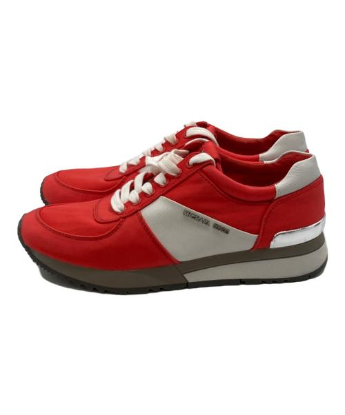 MICHAEL KORS（マイケル・コース）MICHAEL KORS (マイケルコース) ローカットスニーカー レッド サイズ:37の古着・服飾アイテム