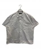 X-LARGEエクストララージ）の古着「半袖ワークシャツ」｜グレー