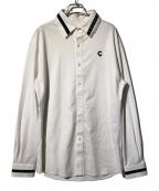 CRONOSクロノス）の古着「ロゴプリントシャツ」｜ホワイト