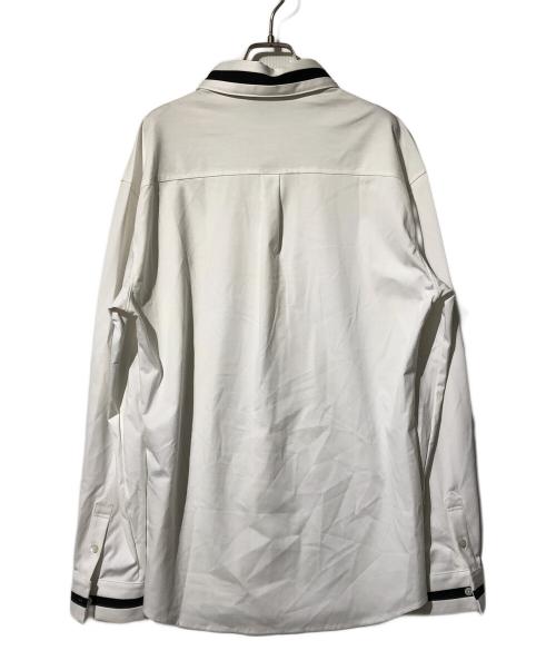 CRONOS（クロノス）CRONOS (クロノス) ロゴプリントシャツ ホワイト サイズ:Lの古着・服飾アイテム