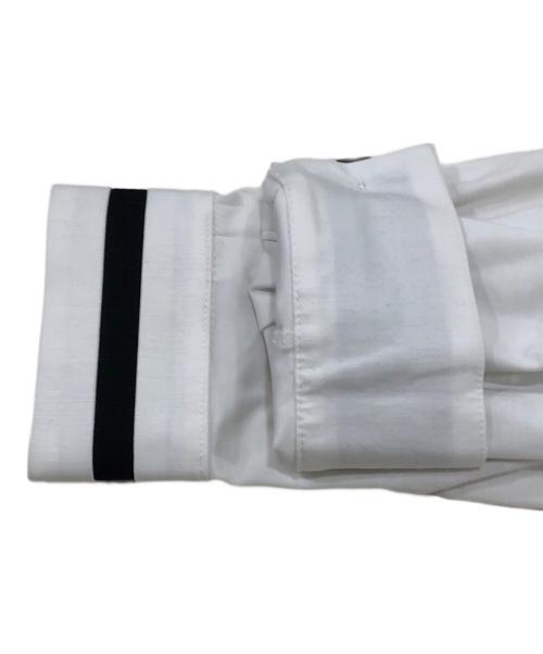 CRONOS（クロノス）CRONOS (クロノス) ロゴプリントシャツ ホワイト サイズ:Lの古着・服飾アイテム