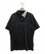 CRONOSクロノス）の古着「ロゴプリントシャツ」｜ブラック