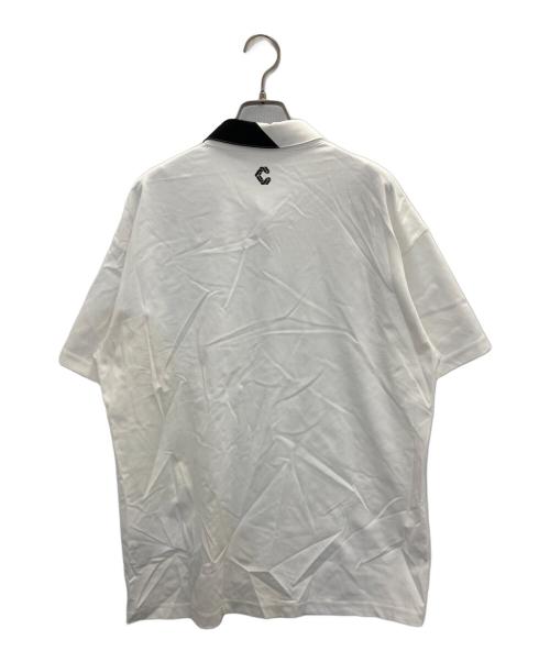 CRONOS（クロノス）CRONOS (クロノス) ロゴプリントシャツ ホワイト サイズ:Lの古着・服飾アイテム
