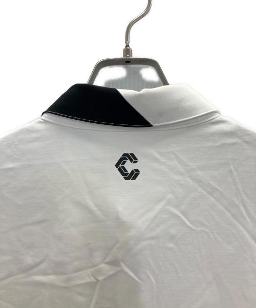 CRONOS（クロノス）CRONOS (クロノス) ロゴプリントシャツ ホワイト サイズ:Lの古着・服飾アイテム