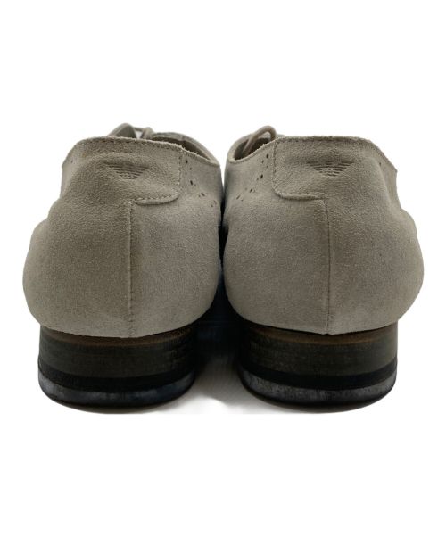 EMPORIO ARMANI（エンポリオアルマーニ）EMPORIO ARMANI (エンポリオアルマーニ) スウェードシューズ ベージュ サイズ:42の古着・服飾アイテム