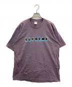 SUPREMEシュプリーム）の古着「Stencil Tee」｜パープル