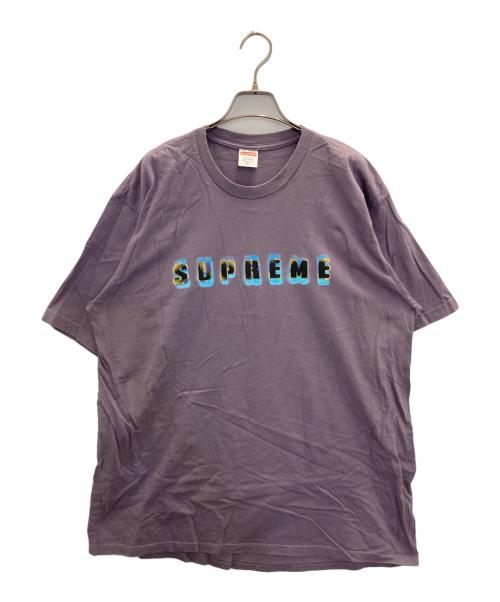 SUPREME（シュプリーム）SUPREME (シュプリーム) Stencil Tee パープル サイズ:XLの古着・服飾アイテム