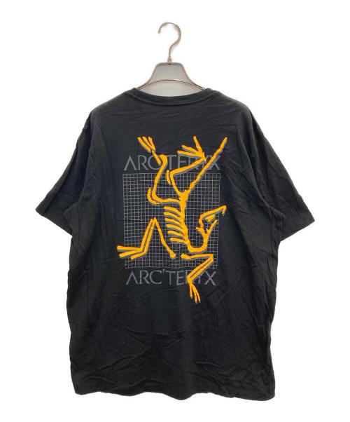 ARC'TERYX（アークテリクス）ARC'TERYX (アークテリクス) プリントTシャツ ブラック サイズ:Lの古着・服飾アイテム