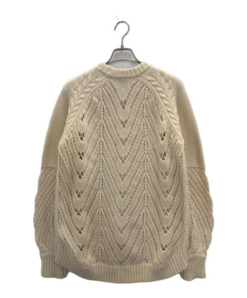 CLANE（クラネ）CLANE (クラネ) ケーブルニット アイボリー サイズ:1の古着・服飾アイテム