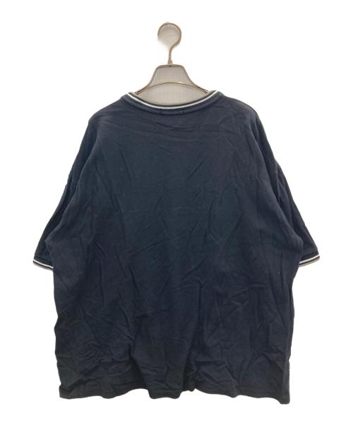 FRED PERRY（フレッドペリー）FRED PERRY (フレッドペリー) JOURNAL STANDARD (ジャーナルスタンダード) 別注カノコTEE ネイビー サイズ:Lの古着・服飾アイテム