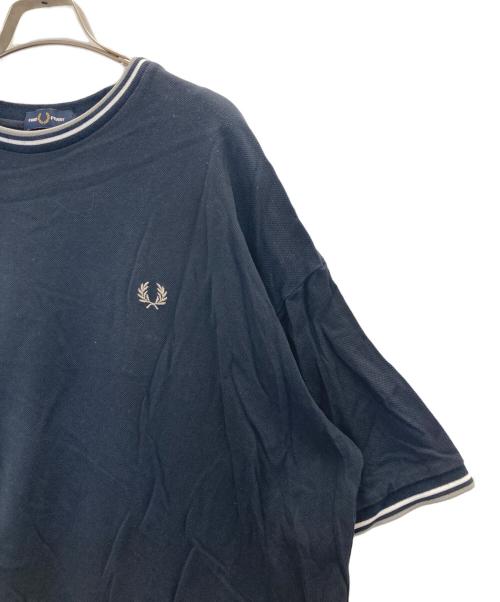 FRED PERRY（フレッドペリー）FRED PERRY (フレッドペリー) JOURNAL STANDARD (ジャーナルスタンダード) 別注カノコTEE ネイビー サイズ:Lの古着・服飾アイテム