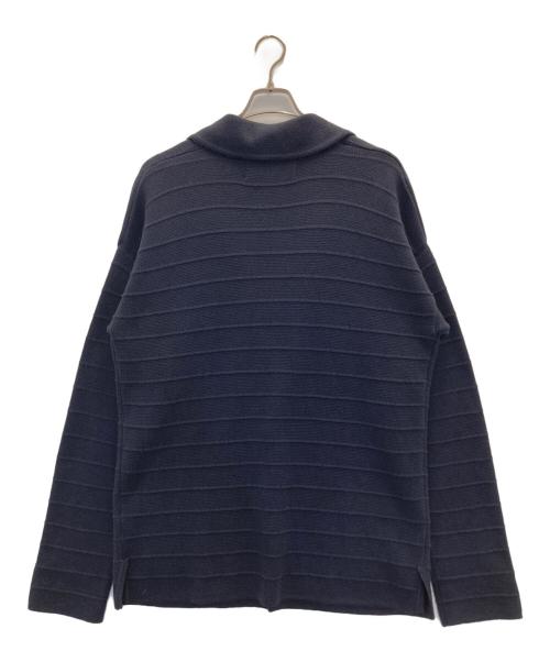 Casely-Hayford（ケイスリーヘイフォード）Casely-Hayford (ケイスリーヘイフォード) 2Bニットジャケット ネイビー サイズ:Ⅿの古着・服飾アイテム