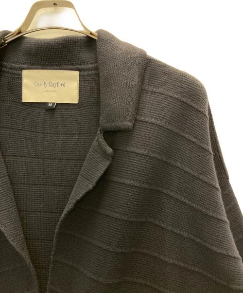 Casely-Hayford（ケイスリーヘイフォード）Casely-Hayford (ケイスリーヘイフォード) 2Bニットジャケット ネイビー サイズ:Ⅿの古着・服飾アイテム