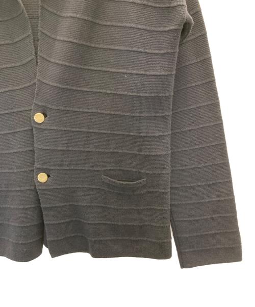 Casely-Hayford（ケイスリーヘイフォード）Casely-Hayford (ケイスリーヘイフォード) 2Bニットジャケット ネイビー サイズ:Ⅿの古着・服飾アイテム