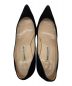 中古・古着 Manolo Blahnik (マノロブラニク) スウェードパンプス ブラック サイズ:35　1/2：16000円