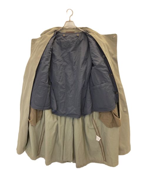 Adam et Rope（アダム エ ロペ）Adam et Rope (アダムエロペ) オーバーサイズトレンチコート カーキ サイズ:Sの古着・服飾アイテム
