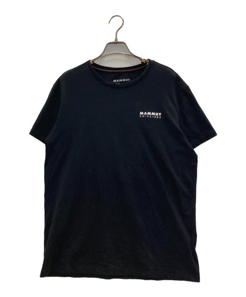 MAMMUT（マムート）MAMMUT (マムート) 半袖ロゴTシャツ ブラック サイズ:Lの古着・服飾アイテム