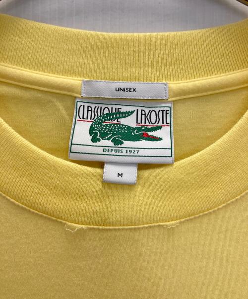 CLASSIQUE LACOSTE（クラシック ラコステ）CLASSIQUE LACOSTE (クラシック ラコステ) 半袖カットソー イエロー サイズ:Mの古着・服飾アイテム