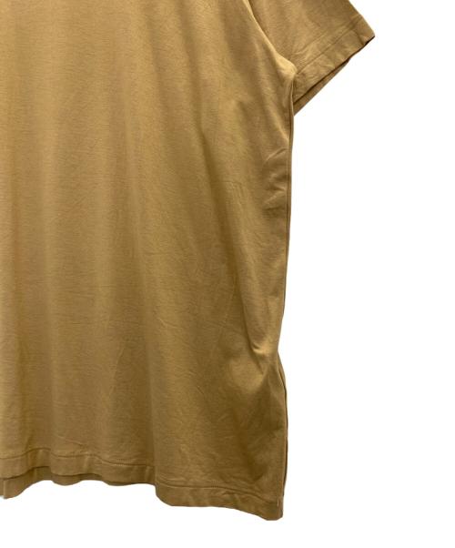 MASTER BUNNY EDITION（マスターバニーエディション）MASTER BUNNY EDITION (マスターバニーエディション) プリントハイネックカットソー ベージュ サイズ:6の古着・服飾アイテム