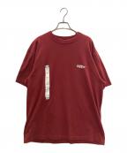 SAPEurサプール）の古着「サイズラベルTEE」｜レッド