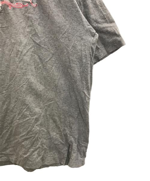 JOKER（ジョーカー）JOKER (ジョーカー) 刺繍ロゴTEE グレー サイズ:XXXLの古着・服飾アイテム